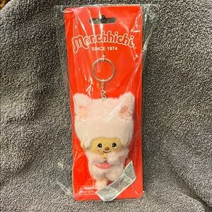 New In Packaging, Monchhichi Key Chain/ Bag Charm Pink Thumb Sucking Girl